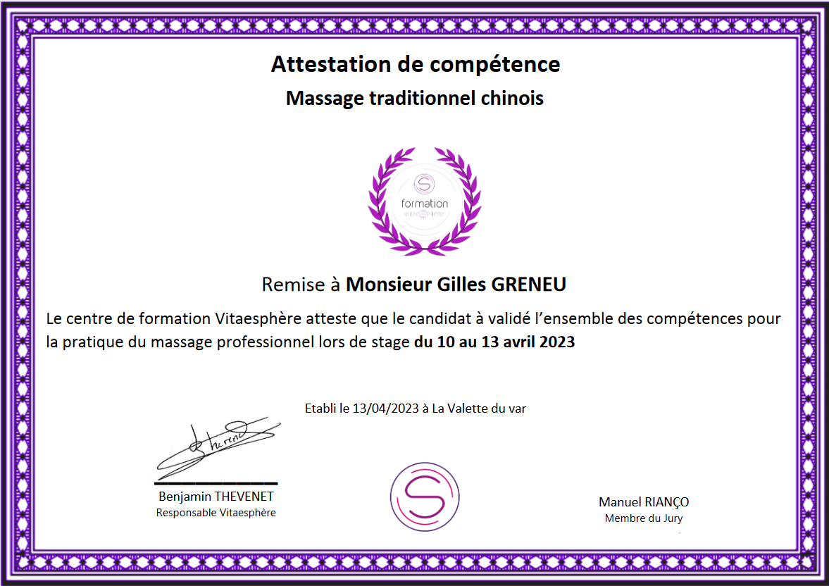 Certificat 6